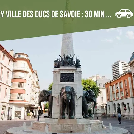 De La Source - Clg Savoie - Velo Tourisme - 2ch - 2sdb בית נופש